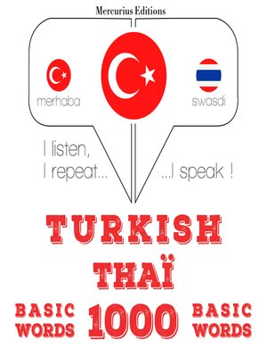 cover image of Türkçe--Tayca